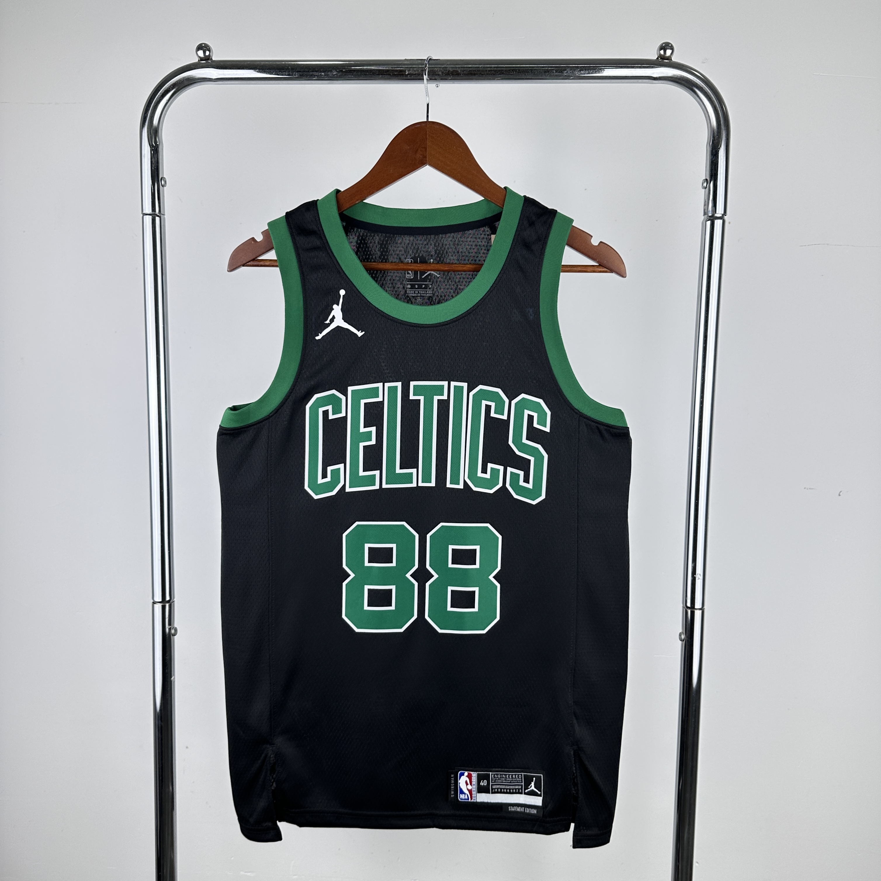 Men Boston Celtics #88 Queta Black 2024 NBA Jersey->boston celtics->NBA Jersey